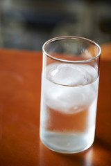 glass of water