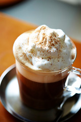 latte cream on top 