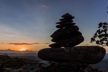 Land Art at Sunset_Chapada Diamantina, BA, Brazil