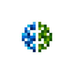 Pixel Logo Templates