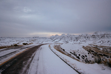 Lonely Winter Road