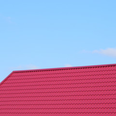 Fototapeta premium Roof metal sheets