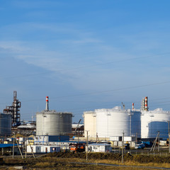 Tank the vertical steel. Capacities for storage of oil, gasoline, kerosene, the diesel and other liquids.