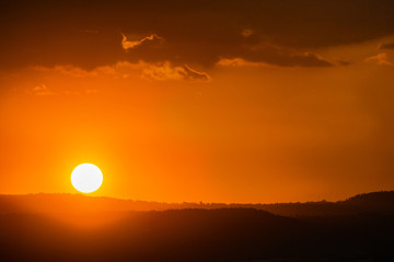 Atardecer en el Horizonte