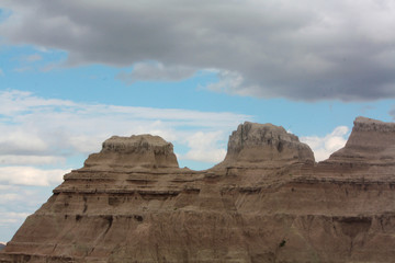 Fototapeta premium Badlands Peaks