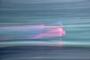 Abstraction of light and shape