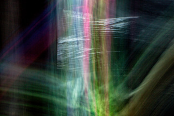 Abstraction of light and shape