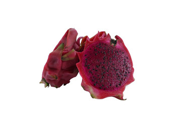 Fresh dragon fruits