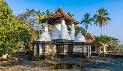 Gadaladeniya Rajamaha Vihara or Saddharmatilaka Vihara or Dharma Kirthi Viharaya is an ancient Buddhist temple situated in Pilimathalawa near Kandy, Sri Lanka