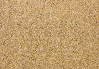 beach background. Detailed sand texture in Thailand. Top view