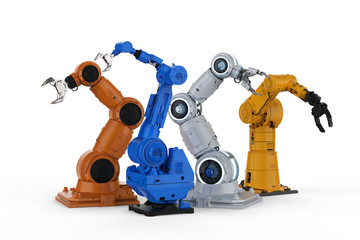robot arms four models