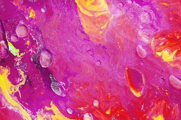 Abstract background from acrylic paints.