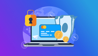 Vector Illustration International Pay Online.