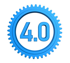 Industry 4.0 Sign Isolated