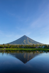Naklejka premium Mayon Volcano,Philippines