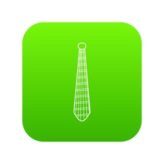 Tie icon. Outline illustration of tie vector icon for web