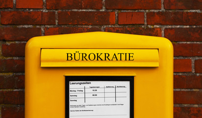 Bürokratie Briefkasten