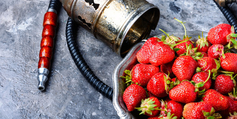 Fruit with hookah