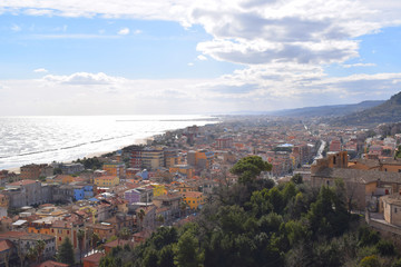 panorama italia marche san benedetto del tronto grottammare