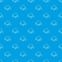 Surveillance camera pattern vector seamless blue repeat for any use