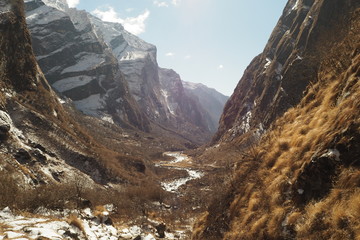 ABC trekking Valley annapurna