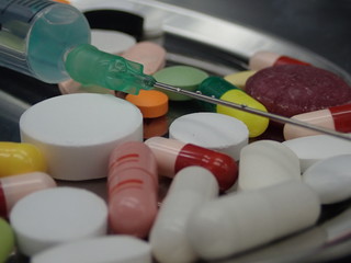 Medikamente Spritze Medizin