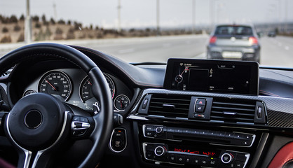 interior of a car