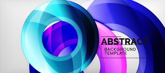 Modern geometrical abstract background, vector design