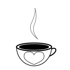 simple coffee tea cup