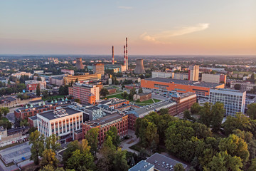 The city of Lodz, Poland	