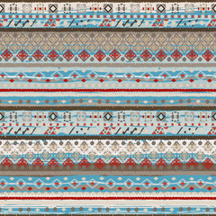Ethnic boho seamless pattern