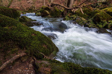 German-Luxembourg Nature Park, Irrel waterfalls.