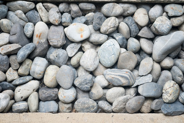 Stones pebble background texture