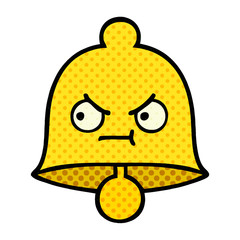 comic book style cartoon bell