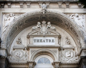 facade of the theater in Avignon, France