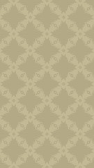 Ornate geometric pattern and abstract colored background