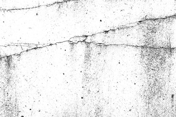 Distress old cracked concrete wall texture.