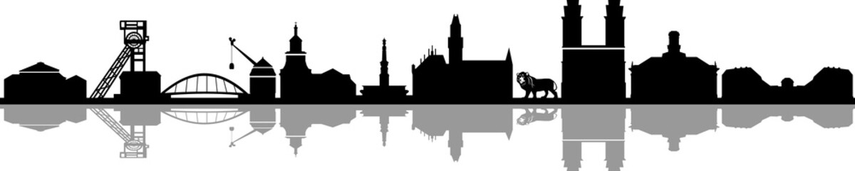 Saarbr&uuml;cken Skyline City