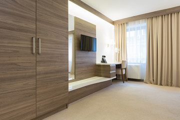 Hotel room interior