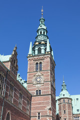 Obraz premium Denmark. Frederiksborg Castle in the city of Hillerod