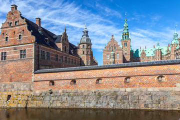 Fototapeta premium Denmark. Frederiksborg Castle in the city of Hillerod