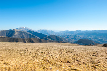 Panorama dal Monte Nerone (PU)
