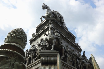 Fototapeta na wymiar Monument Friedrich des Großen