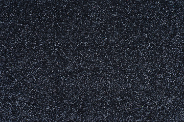 Abstract black glitter background