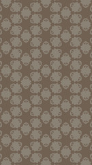 Ornate geometric pattern and abstract colored background