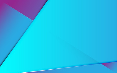 Abstract line gradient blue and purple future trendy banner background