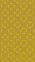 Ornate geometric pattern and abstract colored background