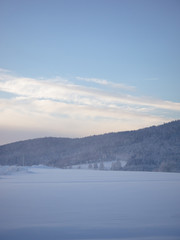 A wonderful winter landscape in beautiful Bavaria