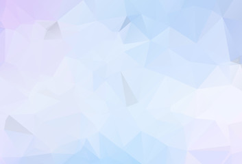 Abstract blue polygon vector background
