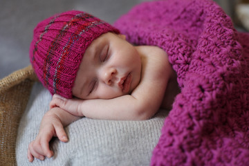 new born baby shooting, girl, 2 months old